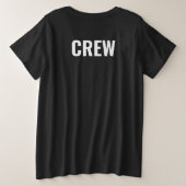 Personeel team van personeel van het Shirt dat gro (Design achterkant)