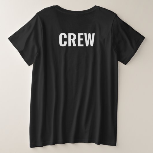 Personeel team van personeel van het Shirt dat gro (Design achterkant)