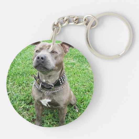 personeel ter attentie, sleutelhanger (Achterkant)