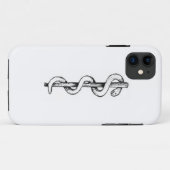 Personeel van Asclepius Case-Mate iPhone Case (Achterkant (horizontaal))