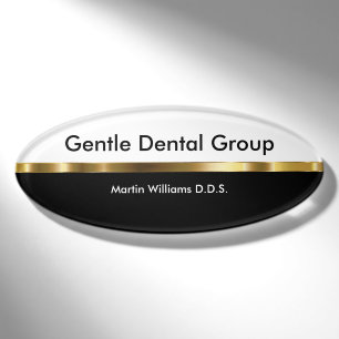 Personeel van Classy Dentist Kantoor Naambadge