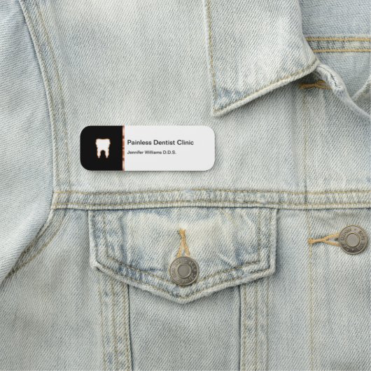 Personeel van Classy Dentist Kantoor Naamplaatje (In situ)