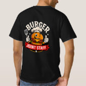 👨🍳 Personeel van de Hamburgerzaak Restaurant Te T-shirt (Achterkant)