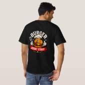 👨🍳 Personeel van de Hamburgerzaak Restaurant Te T-shirt (Achterkant volledig)