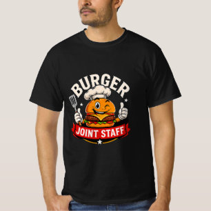 👨🍳 Personeel van de Hamburgerzaak Restaurant Te T-shirt