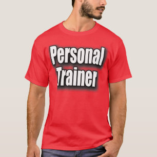 Personeel van de individuele opleider t-shirt