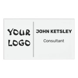 Personeel van de Kleine NaamBadge Magnet Busine va