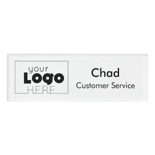 Personeel van de Logo van de Kleine NaamBadge Magn (Voorkant)