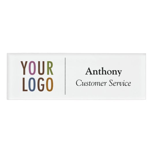 Personeel van de Logo van de Kleine NaamBadge Magn (Voorkant)