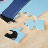 Personeel van de politie en Kind van de patrouille Legpuzzel (Zijkant)