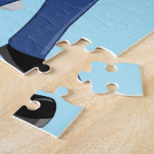 Personeel van de politie en Kind van de patrouille Legpuzzel (Zijkant)