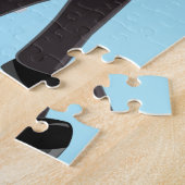 Personeel van de politie en Kind van de patrouille Legpuzzel (Zijkant)