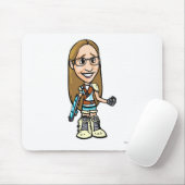 Personeel van Dragona Terror Mountain Muismat (Met muis)