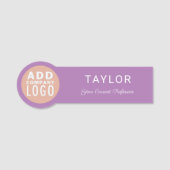 Personeel van het bedrijfspersoneel van de douane naamplaatje (Voorkant)