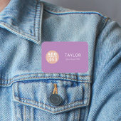 Personeel van het bedrijfspersoneel van de douane naamplaatje