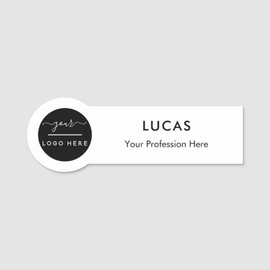 Personeel van het bedrijfspersoneel van de douane naamplaatje (Voorkant)