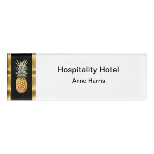 Personeel van het Classy Hospitality Hotel Naambadge (Voorkant)