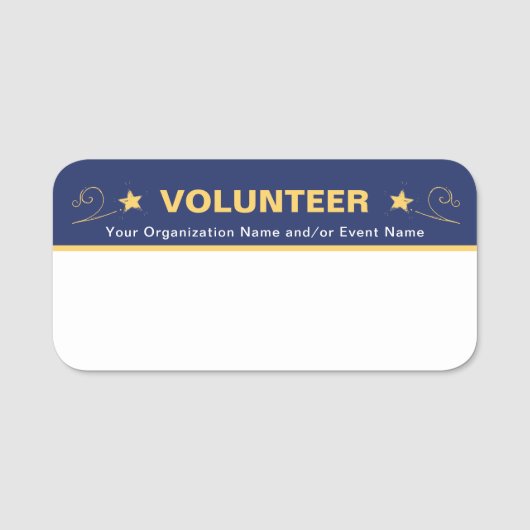 Personeel van het Gepersonaliseerde Schoolevenemen Naamplaatje (Voorkant)