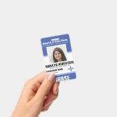 Personeel van het klinisch ziekenhuis badge (Handheld)