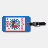 Personeel van het Patriottische am Bagagelabel (Voorkant horizontaal)