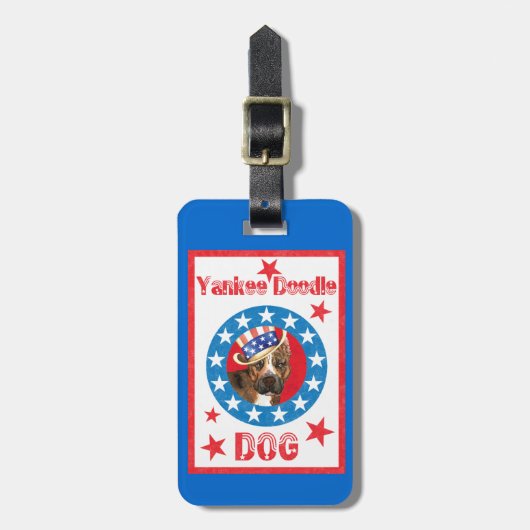 Personeel van het Patriottische am Bagagelabel (Voorkant verticaal)