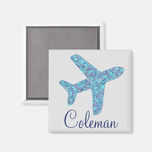 Personeel van het vliegtuig Magnet (Voorkant / Achterkant)