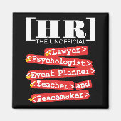 Personeel van HR - Unofficieel Magneet (Voorkant)