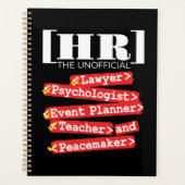 Personeel van HR - Unofficieel Planner (Voorkant)
