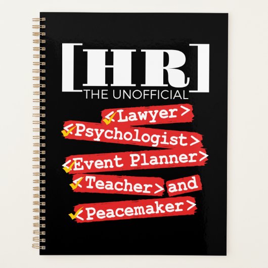 Personeel van HR - Unofficieel Planner (Voorkant)