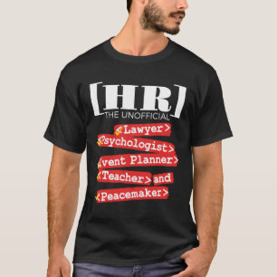 Personeel van HR - Unofficieel T-shirt