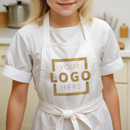 Personeel van Logo van de douane BedrijfsOndernemi Kinder Schort