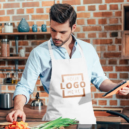 Personeel van Logo van de douane BedrijfsOndernemi Standaard Schort