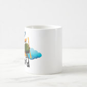 Personeel vliegtuig koffiemok (Center)