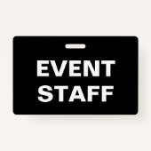 Personeel voor bedrijfsuitbreiding badge (Voorkant)