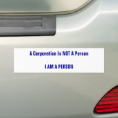 Personeel voor bedrijven bumpersticker (Op auto)