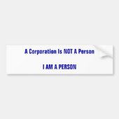 Personeel voor bedrijven bumpersticker (Voorkant)