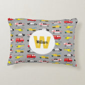 Personeel voor het vervoer van noodvoertuigen accent kussen (Achterkant)