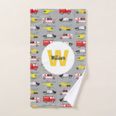 Personeel voor het vervoer van noodvoertuigen bad handdoek (Handdoek)