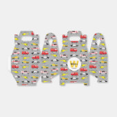 Personeel voor het vervoer van noodvoertuigen bedankdoosjes (Uitgevouwen)