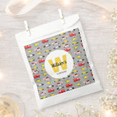 Personeel voor het vervoer van noodvoertuigen bedankzakje (Geknipt)