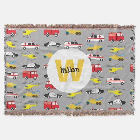 Personeel voor het vervoer van noodvoertuigen deken (Voorkant)