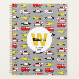 Personeel voor het vervoer van noodvoertuigen planner