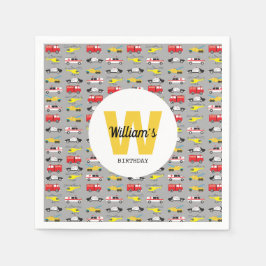 Personeel voor het vervoer van noodvoertuigen servet