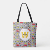 Personeel voor het vervoer van noodvoertuigen tote bag (Achterkant)