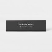 Personeel voor Kantoor Bureau Naambordje (Voorkant)