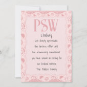 Personeel voor persoonlijke support feestdagenkaart (Voorkant)