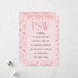 Personeel voor persoonlijke support feestdagenkaart