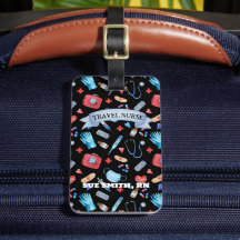 Personeel voor reiszuster Cadeauwerk Bagagelabel