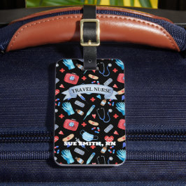 Personeel voor reiszuster Cadeauwerk Bagagelabel