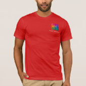 Personeel voor speciale medewerkers Uw Logo hier T-shirt (Voorkant)